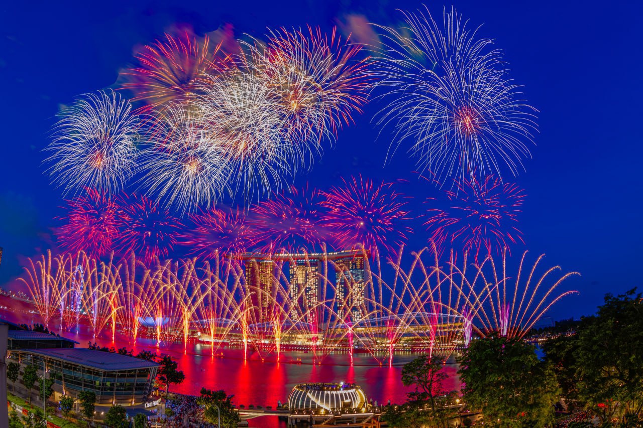 Singapore National Day Parade Fireworks